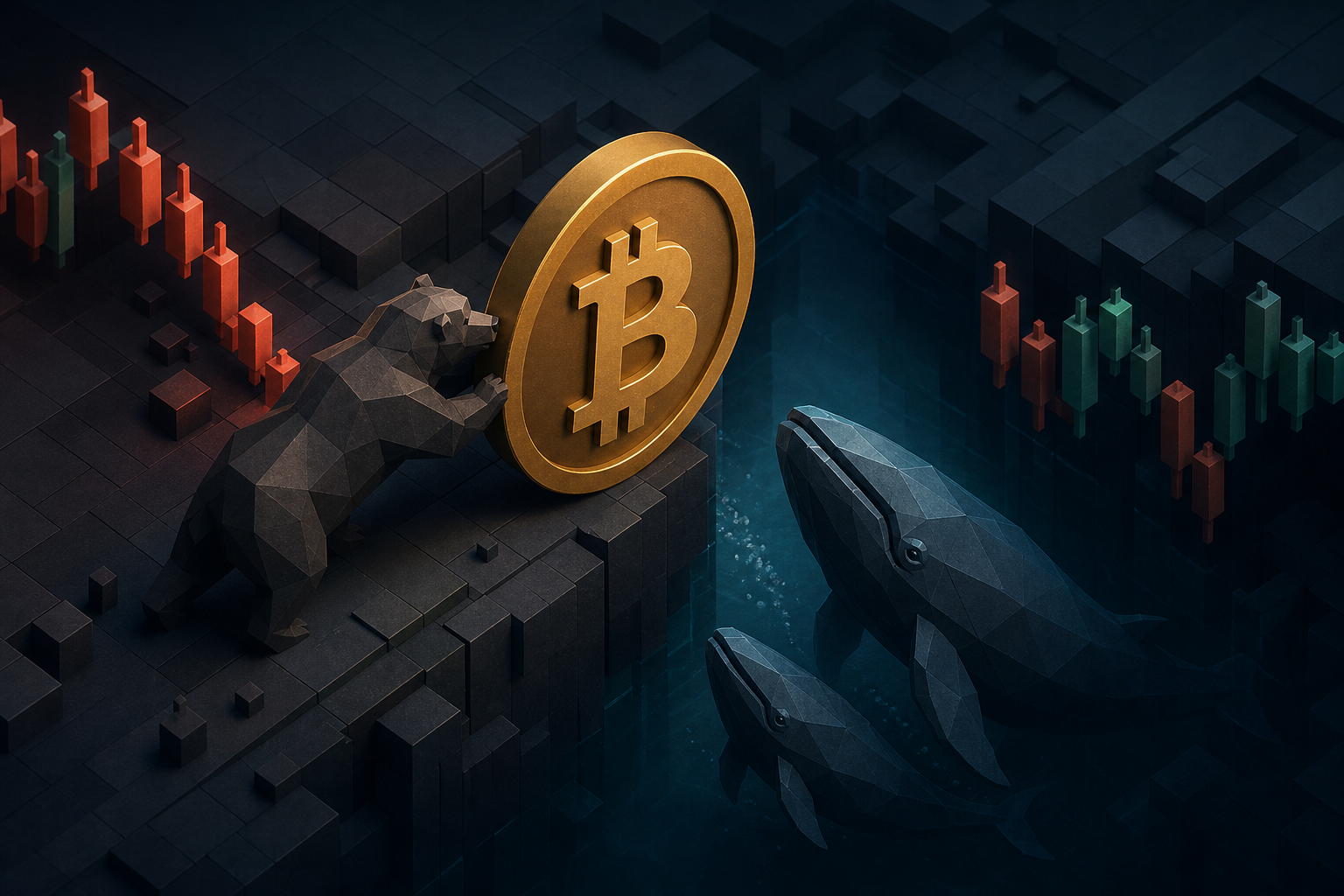 Bitcoin kämpft um 66.000 Dollar: Was Charttechnik und Wale jetzt zeigen