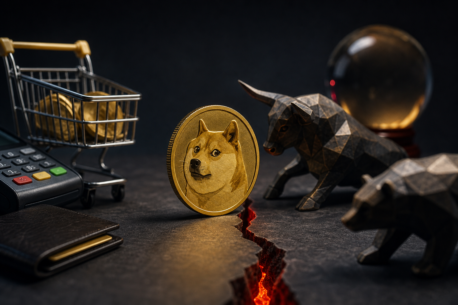 Dogecoin zwischen Zahlungsfantasie und Spekulation: Was den Kurs heute bewegt