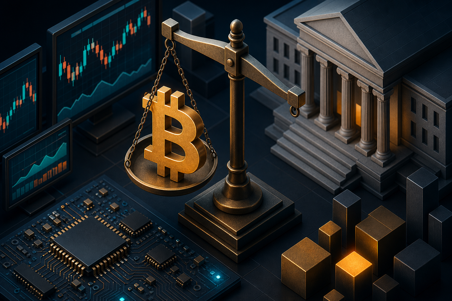 Bitcoin ist kein digitales Gold mehr – es ist ein Nasdaq-Hebel mit Extra-Volatilität