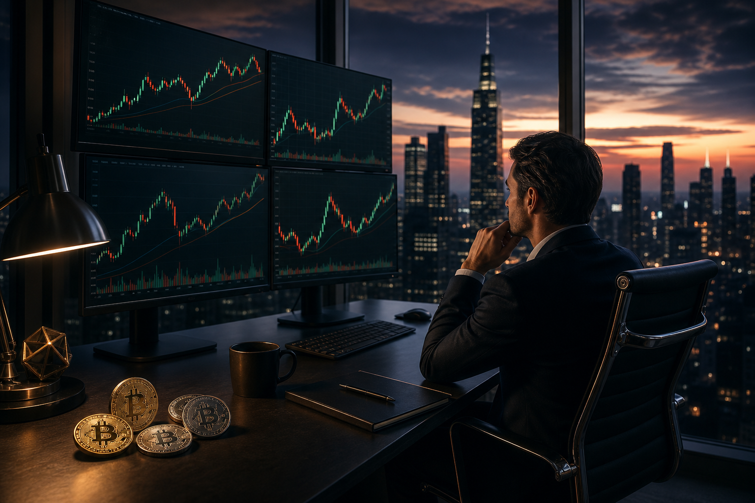 Bitcoin bei 62.984 Dollar: Konsolidierung zwischen Unterstützung und Widerstand